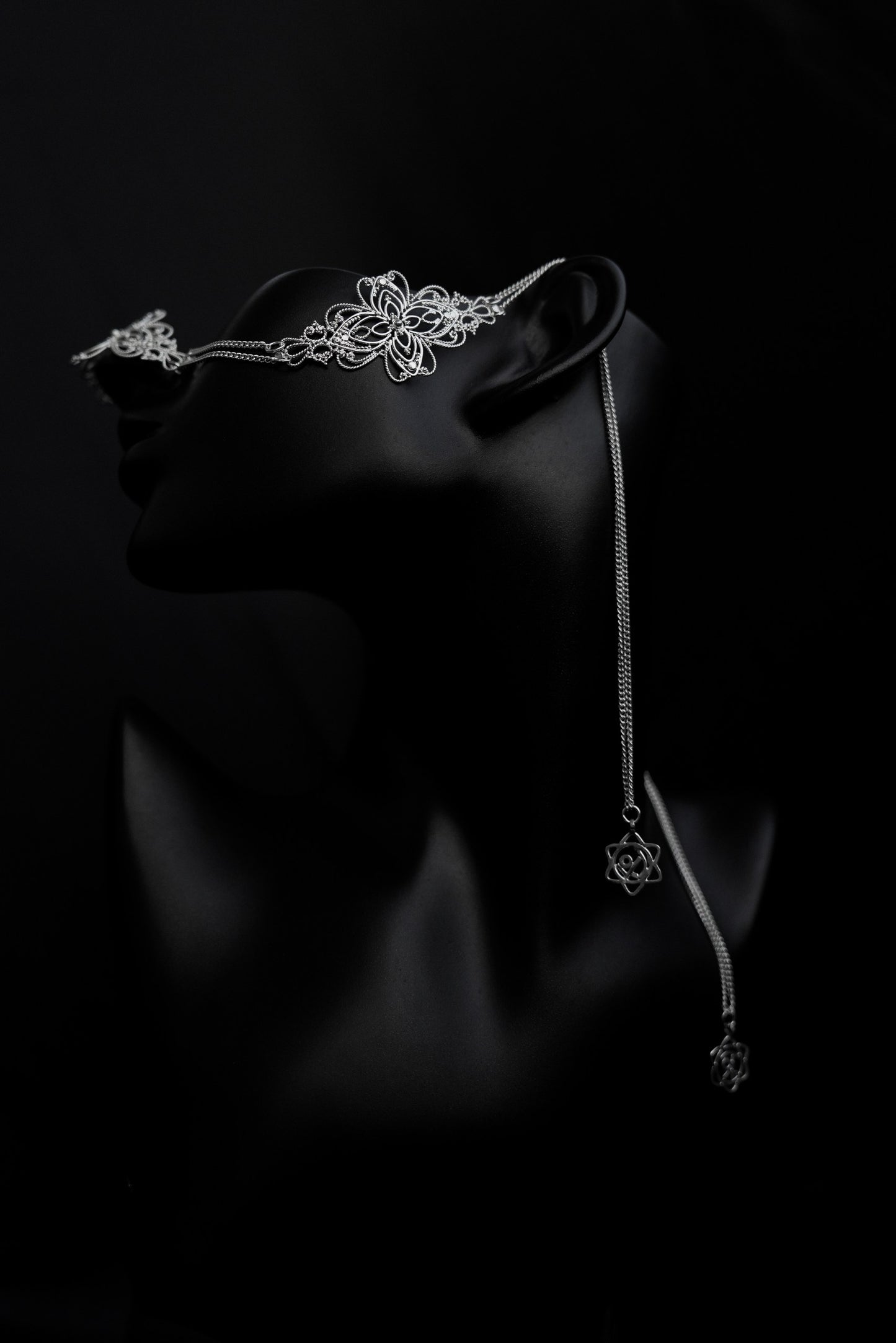 Face Chain "Rose Orbit"